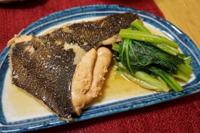 子持ちがれいの煮つけ