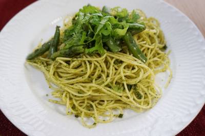 しそ・ベーゼでうれしそパスタ