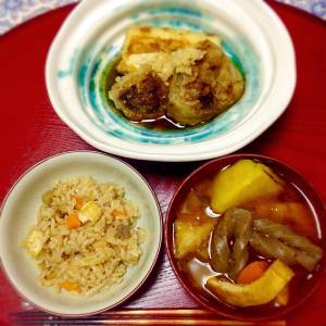 里芋の揚げだし