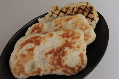 簡単網焼きパン