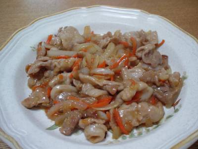 豚のバタぽん焼き