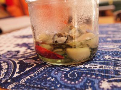 かきのオイル漬け