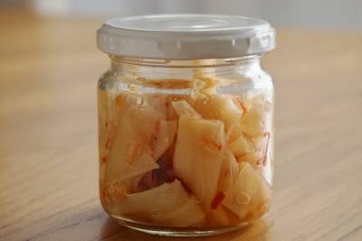 かんぴょうと桜えびのエスニック風味