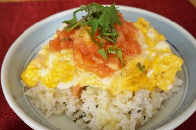 トロトロしそチーズオムライス