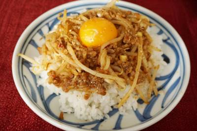 もやしの中華丼