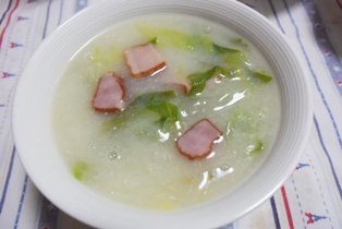 白菜のクリーム煮