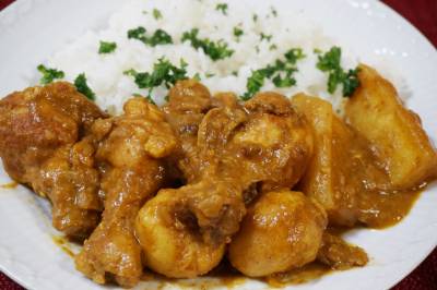 里芋と大根のスープカレー