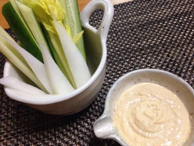 ヨーグルトみそソース