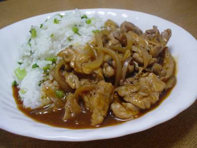 豚こまのハヤシライス