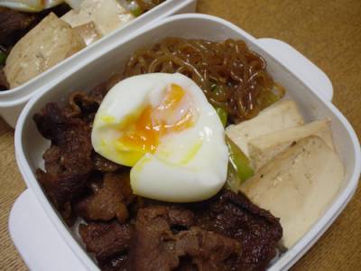 青ねぎと牛肉のすき焼き風