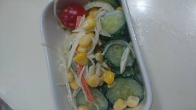 そうめんサラダ