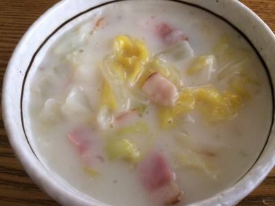 白菜のクリーム煮
