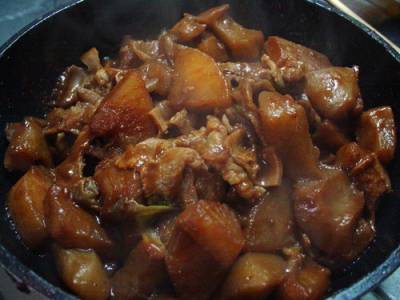 豚肉・大根のねぎみそ煮