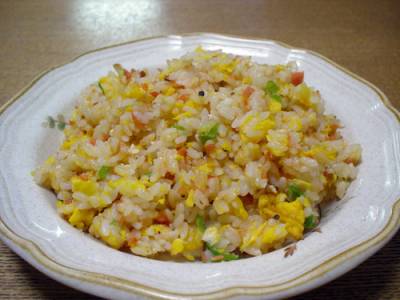 鮭のチャーハン