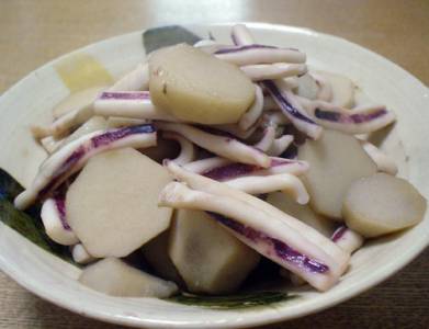 いかと里芋のうま煮