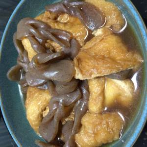 油揚げの炊いたん