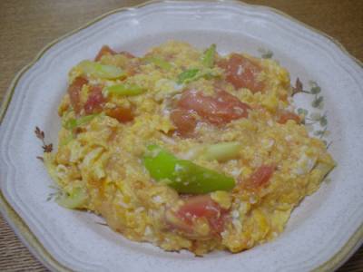 卵とトマトの炒め物