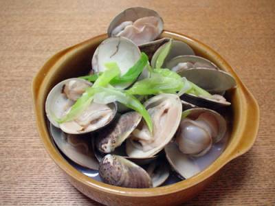 あさりの酒蒸し