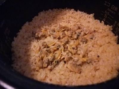 あさりご飯