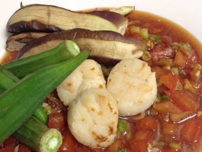 帆立てのソテー