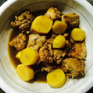 鶏もも肉の角煮風