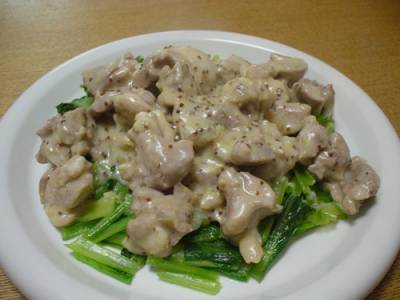 鶏肉のクリーム煮