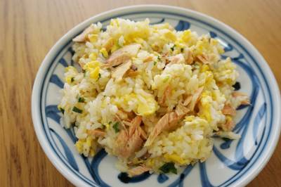 鮭のチャーハン