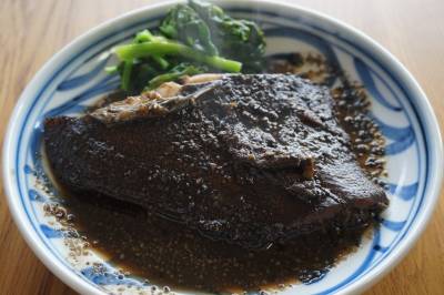 魚のごまみそ煮