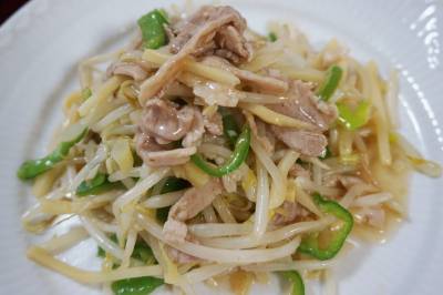 減塩 チンジャオロースー