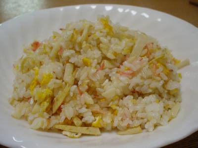 たけのこの焼きめし