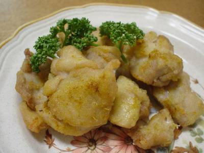 減塩 鶏のからあげ カレー風味