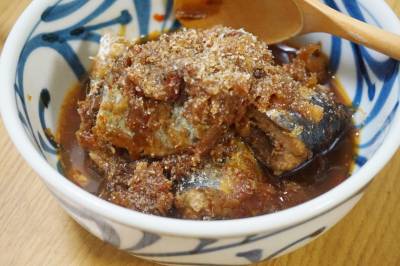いわしのねぎソース煮