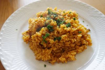 カレー風味のトマトライス