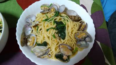 あさりのスパゲッティ