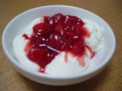 ヨーグルトのフロマージュブラン風