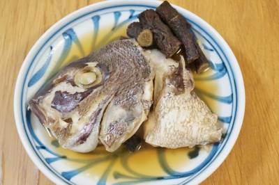 鯛のかぶと煮
