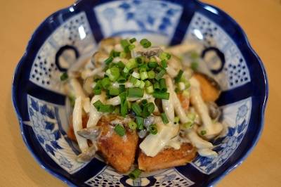 生ざけのソテーきのこクリームソース