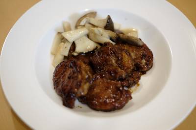 豚肉のソテーバルサミコ風味