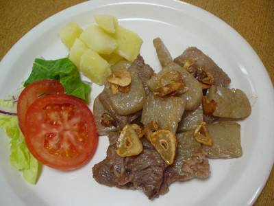 こんにゃく入りサーロインステーキ