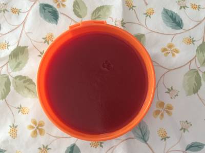 トマトのゼリー