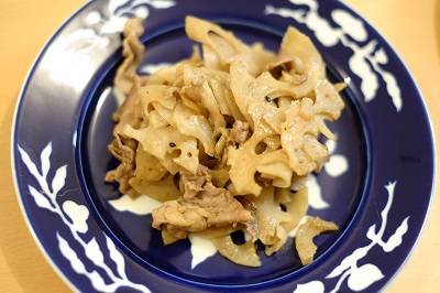 れんこんの香りきんぴら