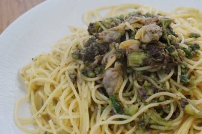 ふきのとうのスパゲッティ