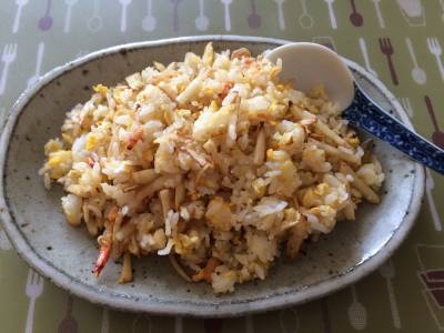 たけのこの焼きめし