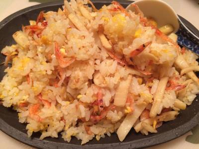 たけのこの焼きめし