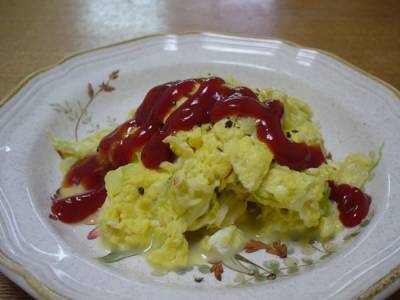 卵キャベツサンド