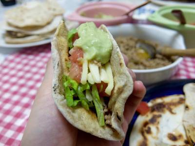 手巻きトルティーヤ