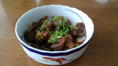 牛すじの煮込み