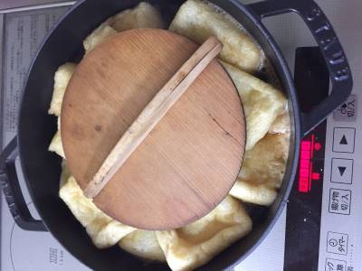 油揚げの炊いたん