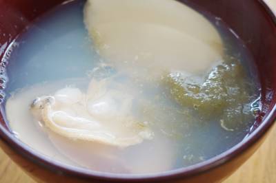 はまぐりのうしお汁