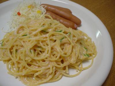 たらこパスタ